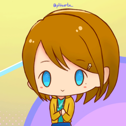 Brown-haired College Girl (chibi) Brown-haired College Girl (chibi)